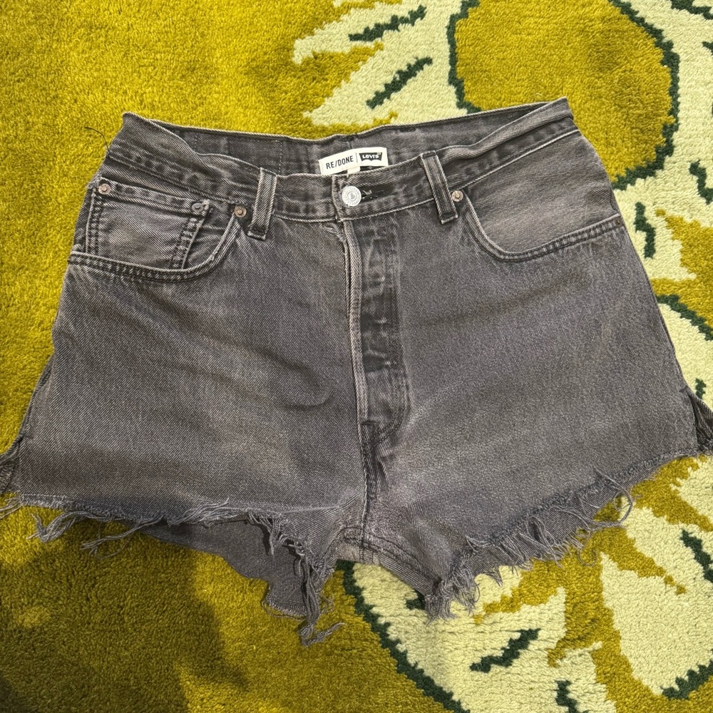 Distressed Vintage RE/Done Levi Shorts
